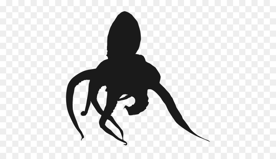 Le Poulpe，Silhouette PNG