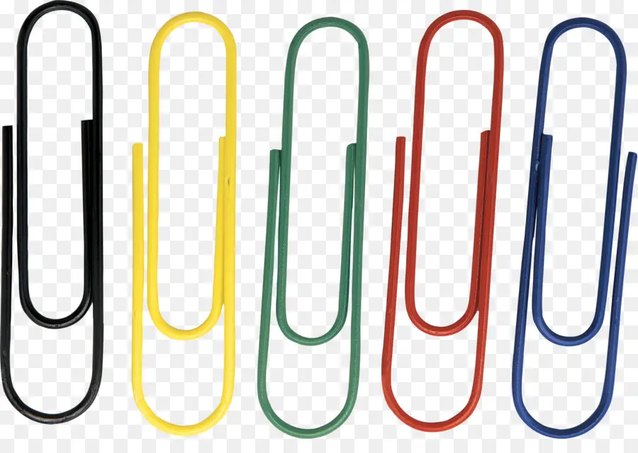 Trombones Colorés，Fournitures De Bureau PNG