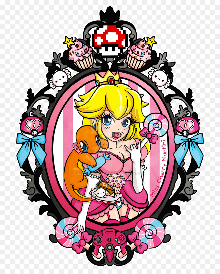 Martini，La Princesse Peach PNG