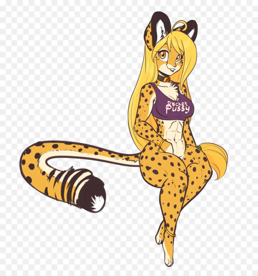 Fille Guépard，Anthropomorphe PNG