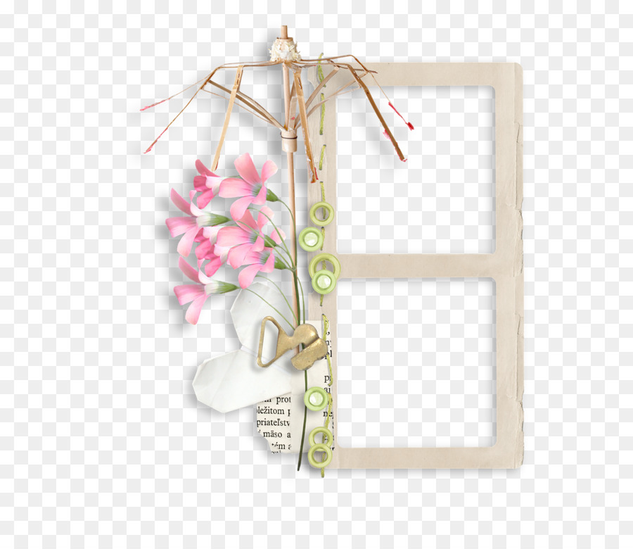 Cadre Décoratif，Fleurs PNG