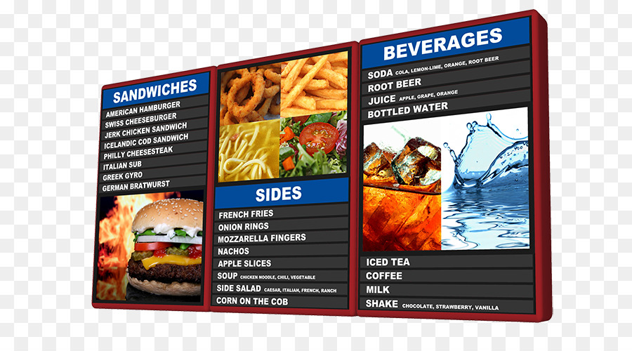 Menu，Restaurant PNG