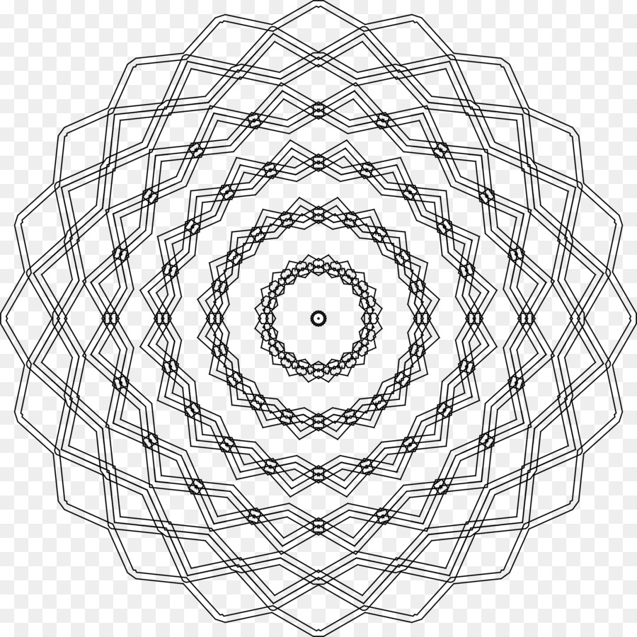 Mandalas，Géométrique PNG