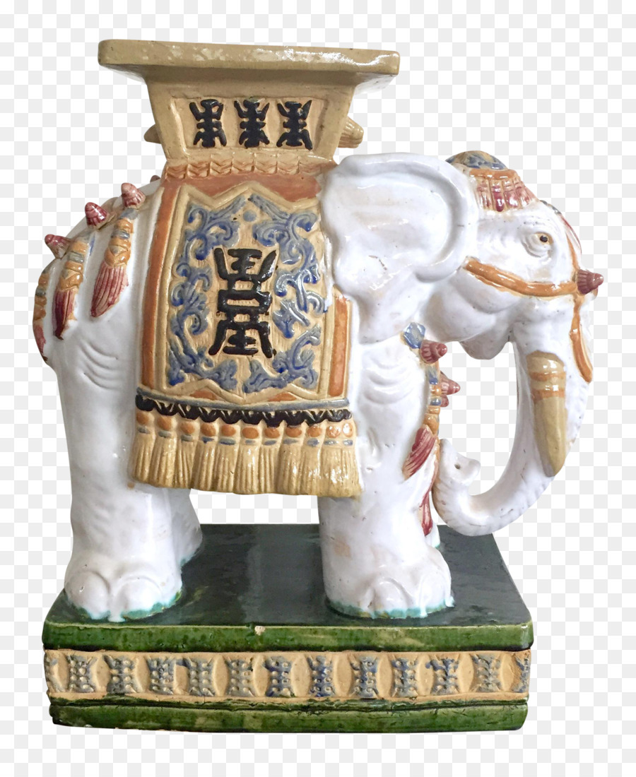 Statue D'éléphant，Ornement PNG