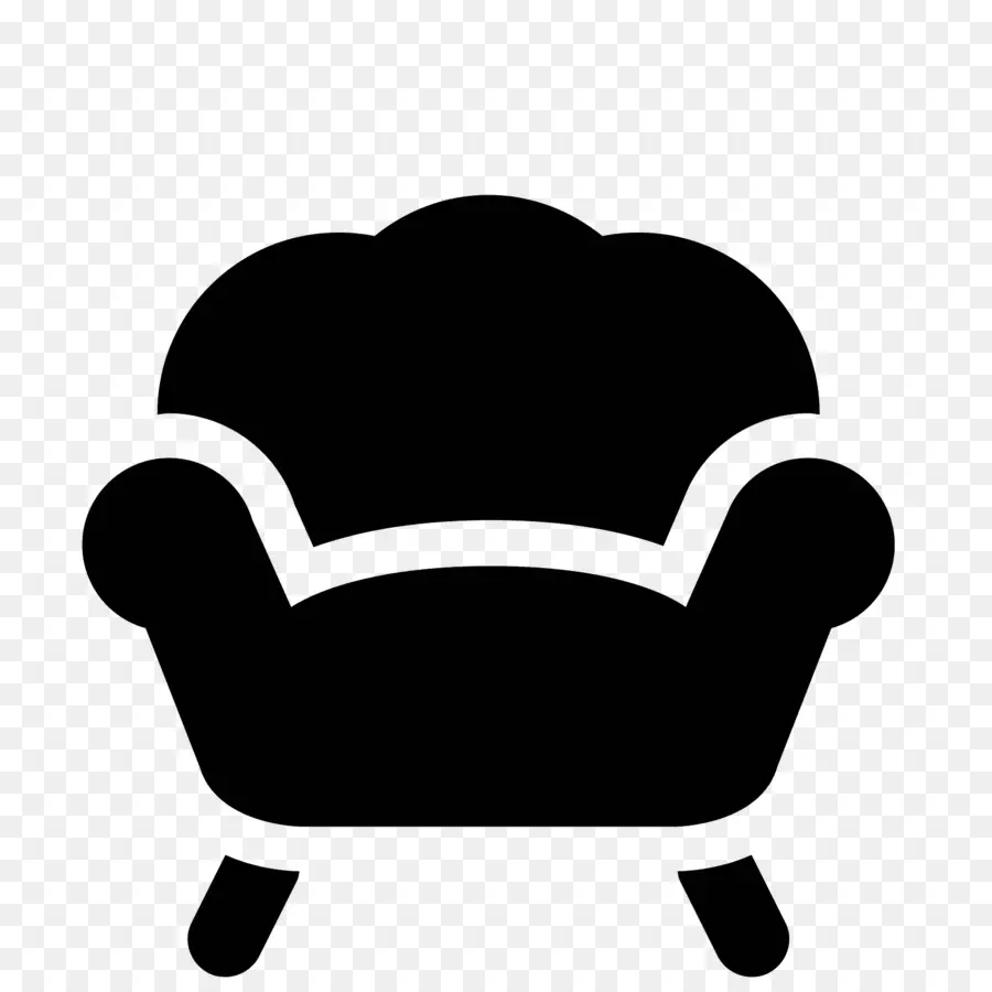 Fauteuil Noir，Siège PNG