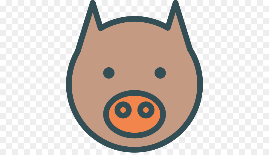 Visage De Cochon，Cochon PNG