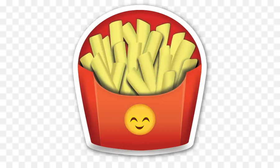 Emoji Frites，Nourriture PNG