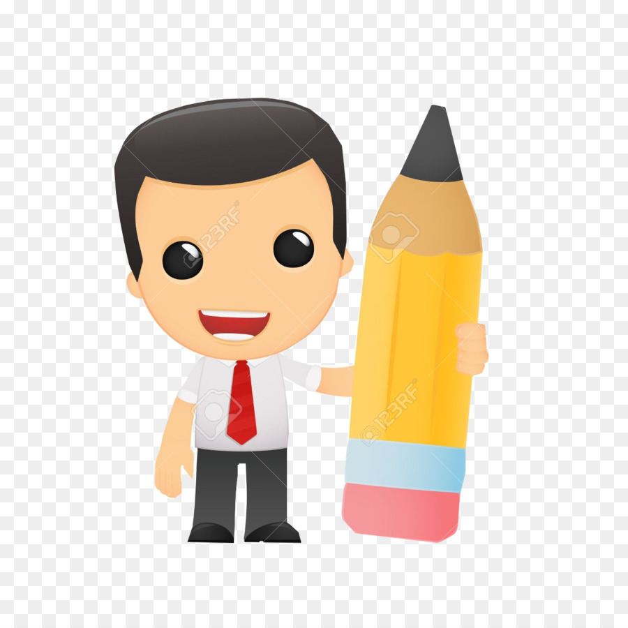 Homme De Dessin Animé，Crayon PNG