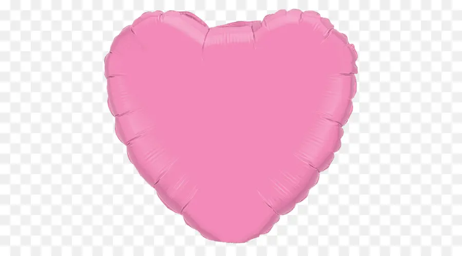 Ballon Coeur，Rose PNG