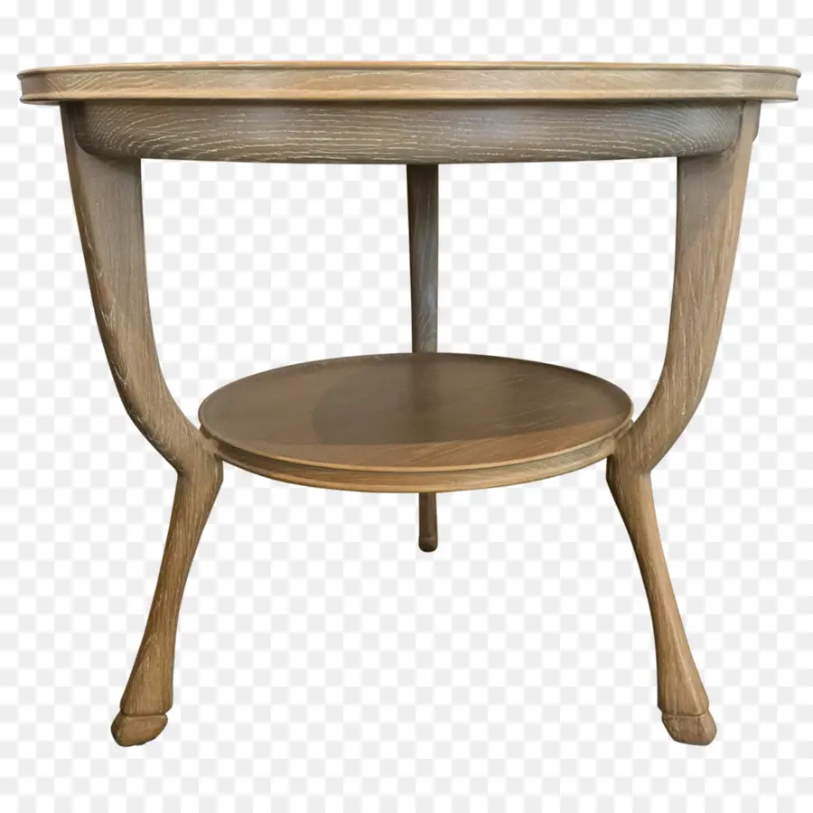 Table Ronde，En Bois PNG