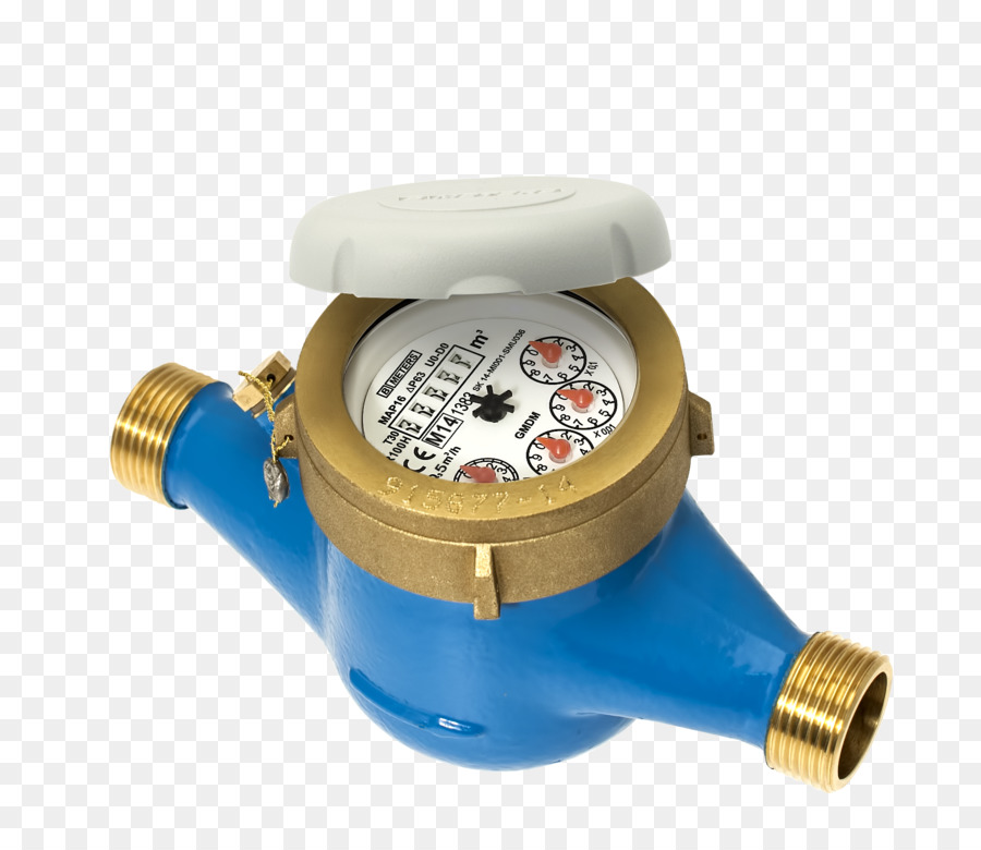 Compteur D'eau，Bleu PNG