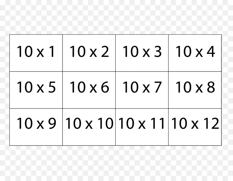 Tableau De Multiplication，Mathématiques PNG