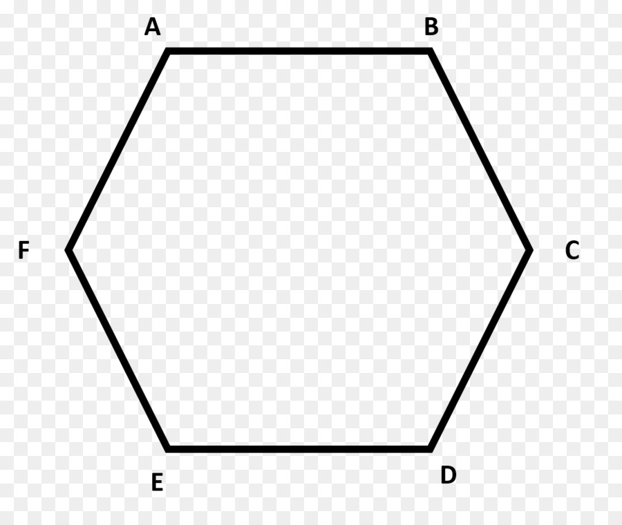 Hexagone，Polygone PNG