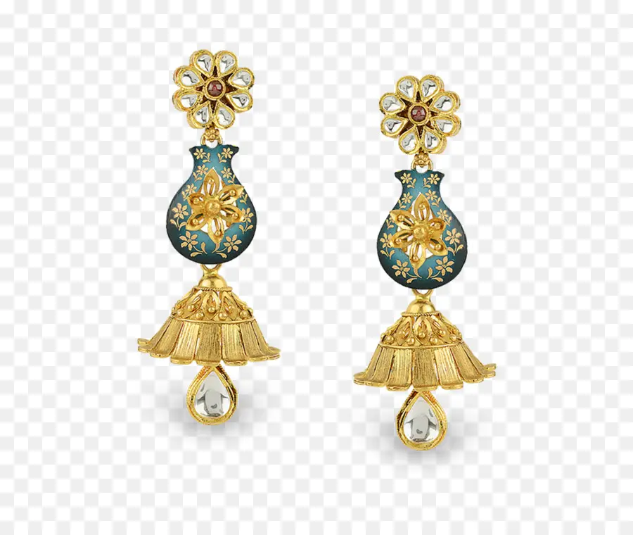 Boucles D'oreilles En Or，Bijoux PNG