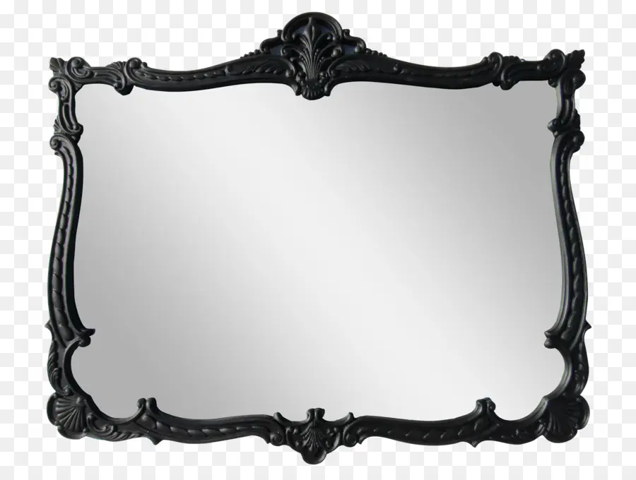 Miroir，Cadre Noir PNG