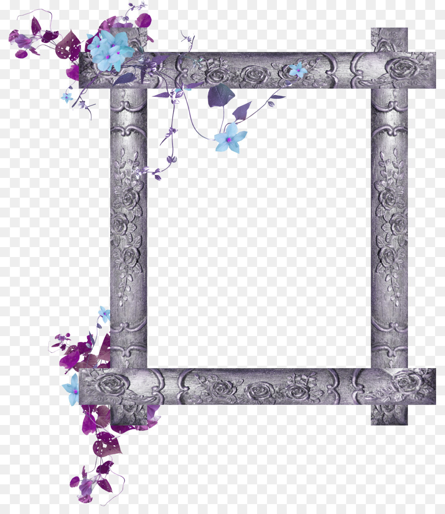 Cadre Décoratif，Fleurs PNG