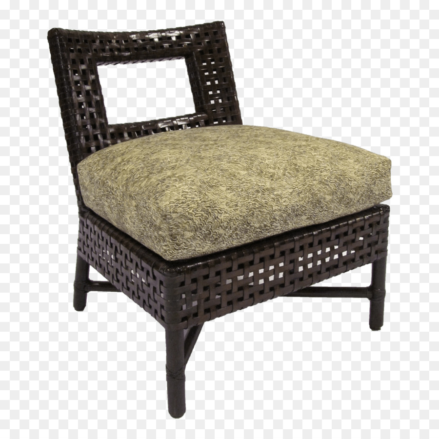 Chaise Et Pouf，Osier PNG