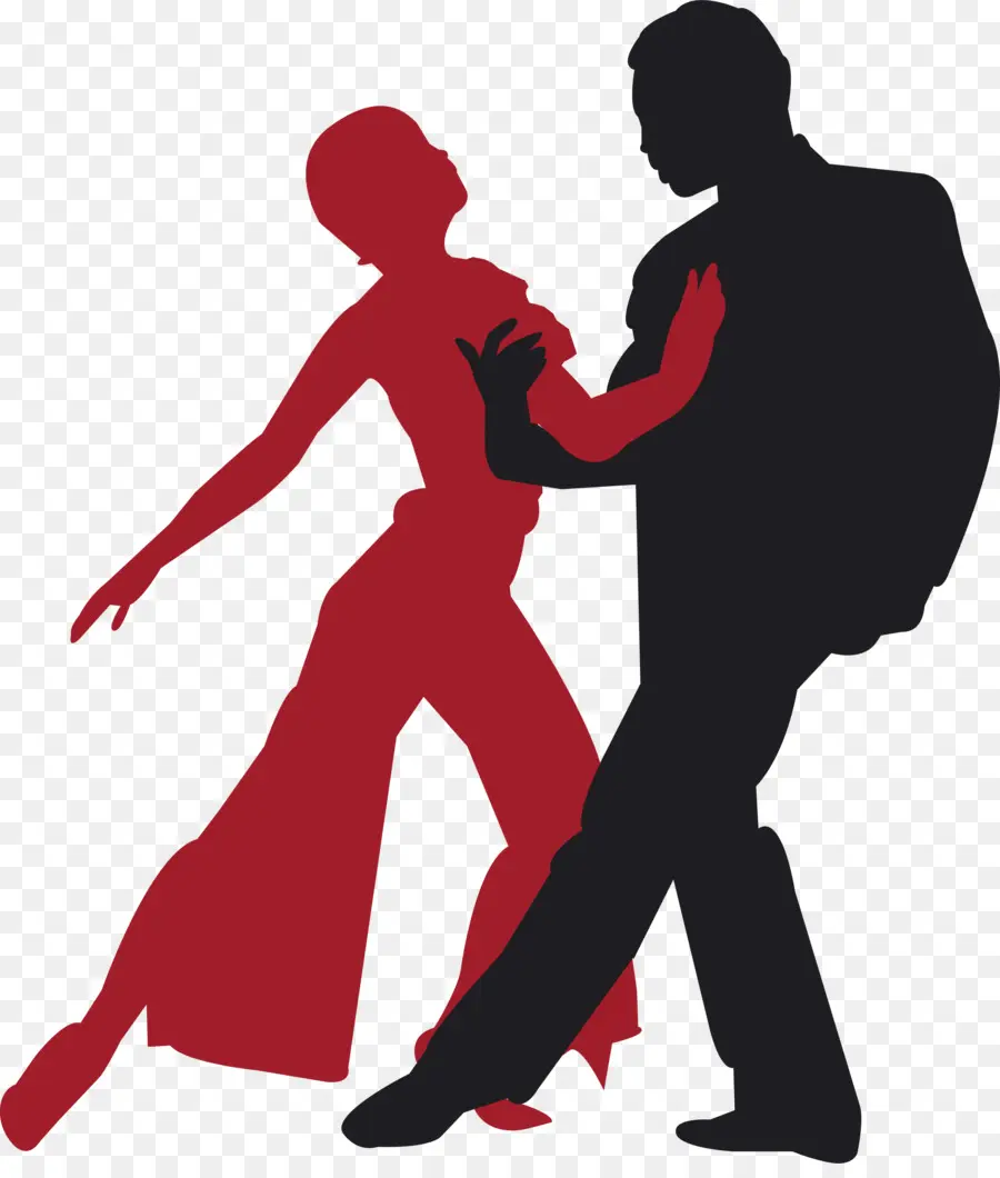 Silhouette De Danse，Danse PNG