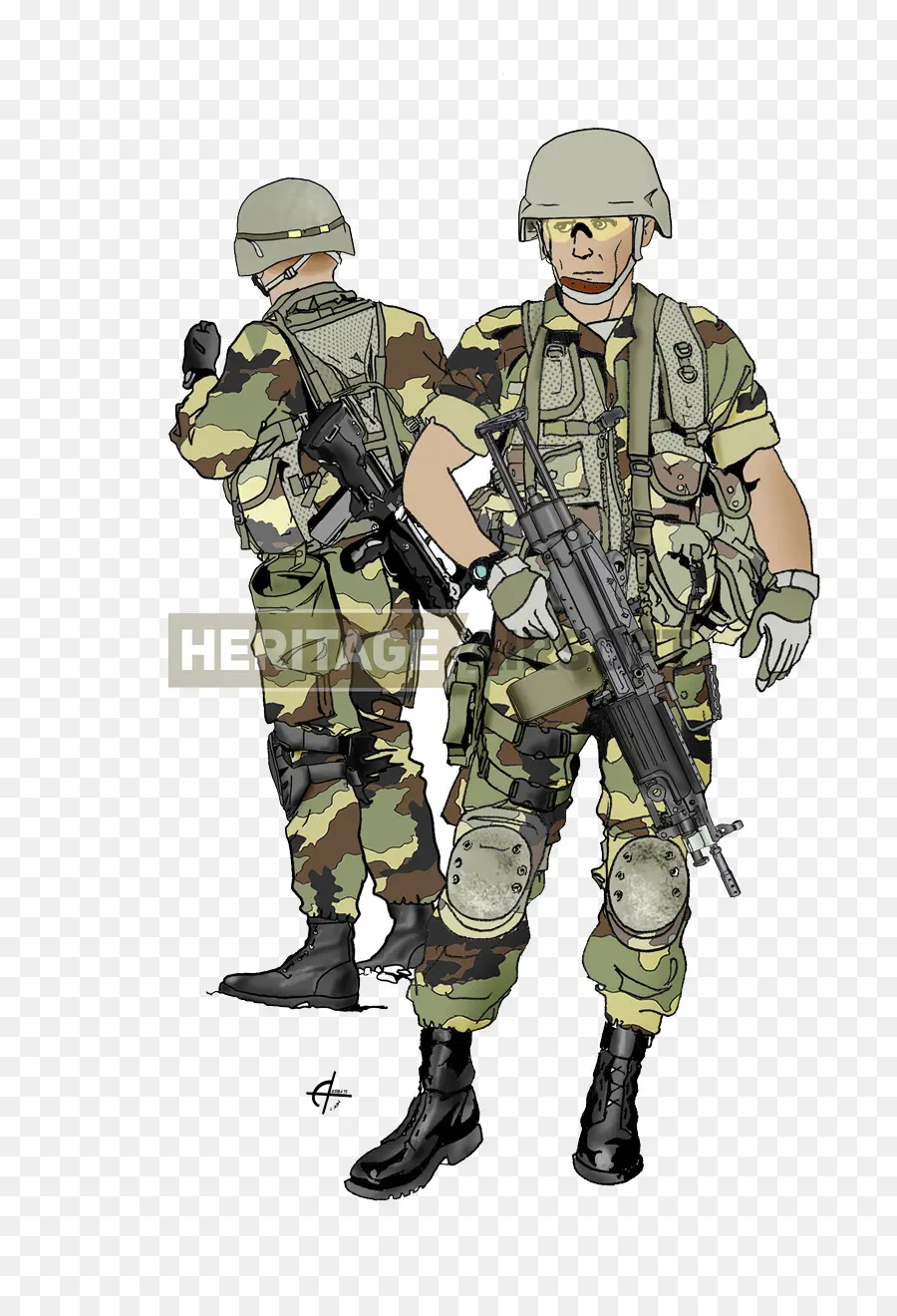 Militaires，Militaire PNG