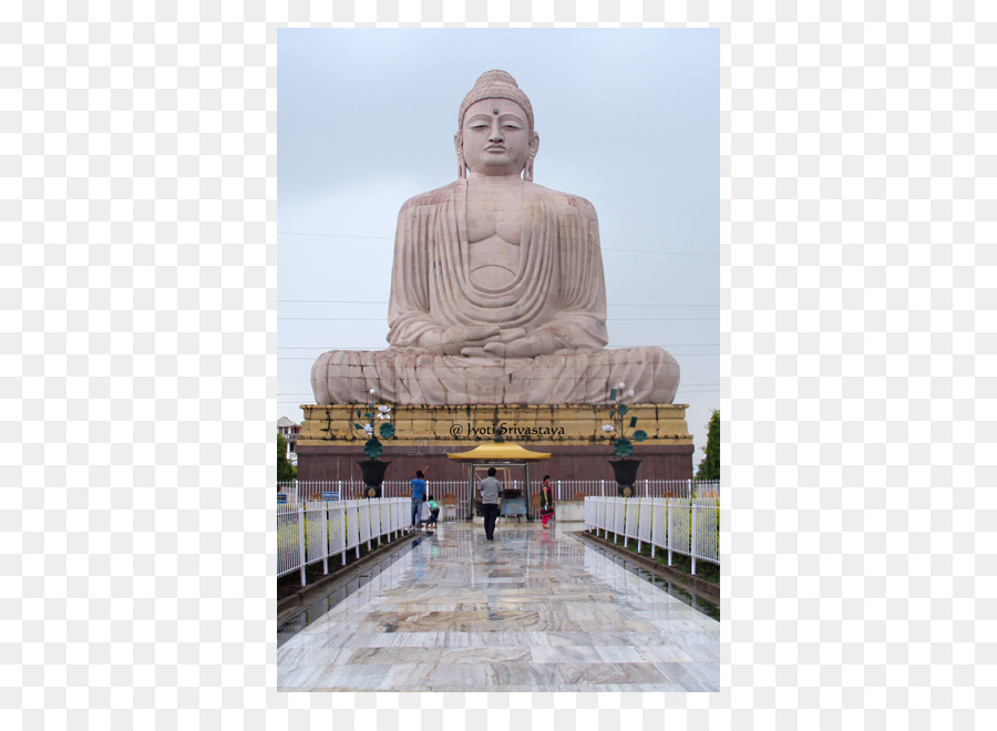 Temple De La Mahabodhi，Grande Statue De Bouddha PNG