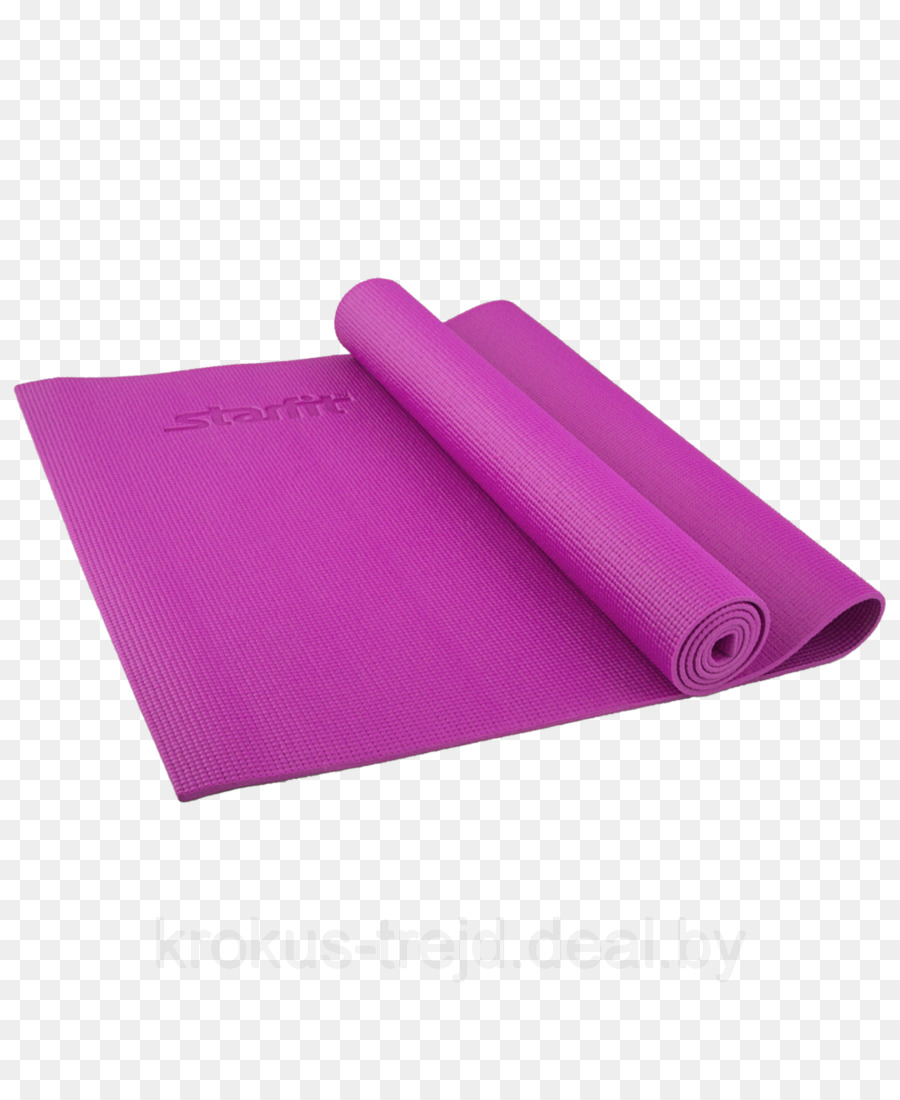 Tapis De Yoga Violet，Exercice PNG