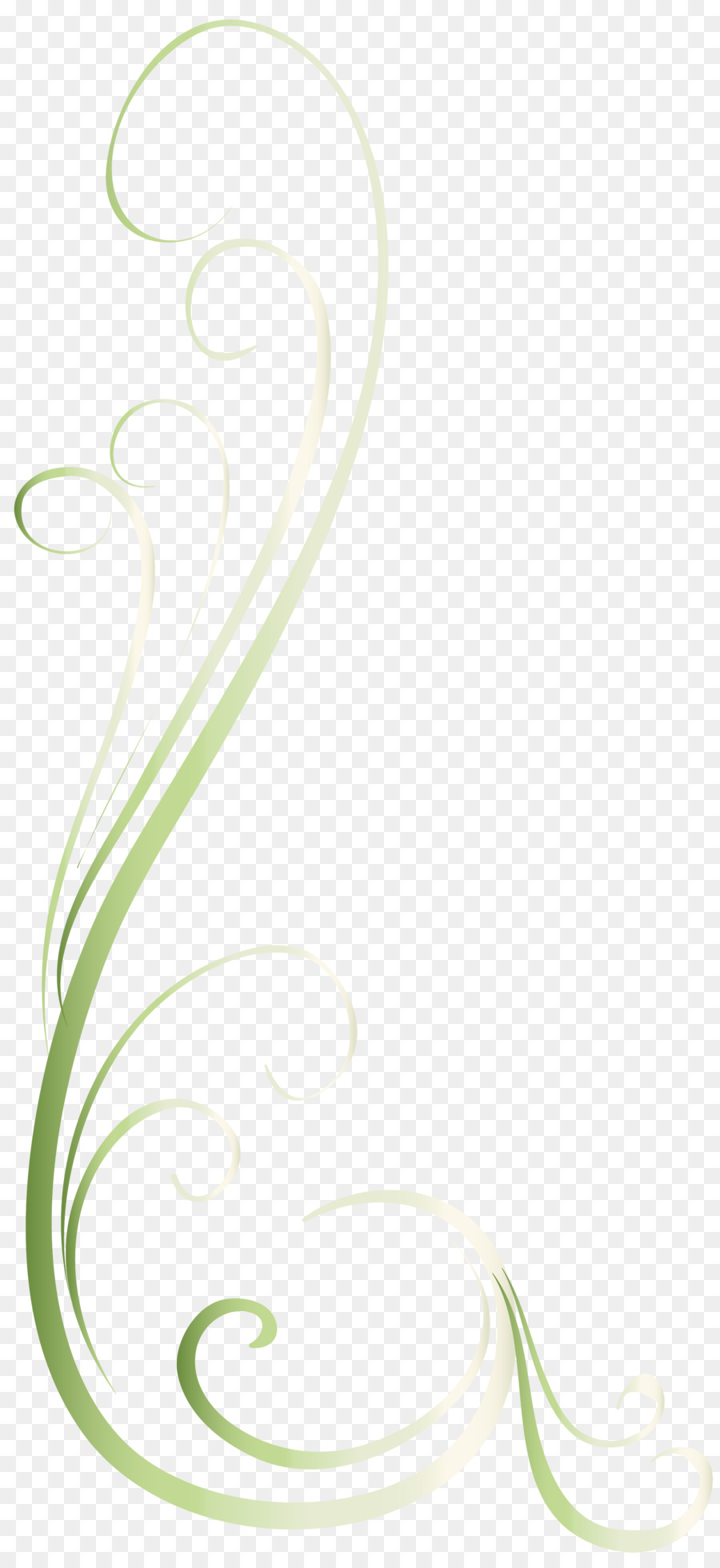 Tourbillons Verts，Abstrait PNG