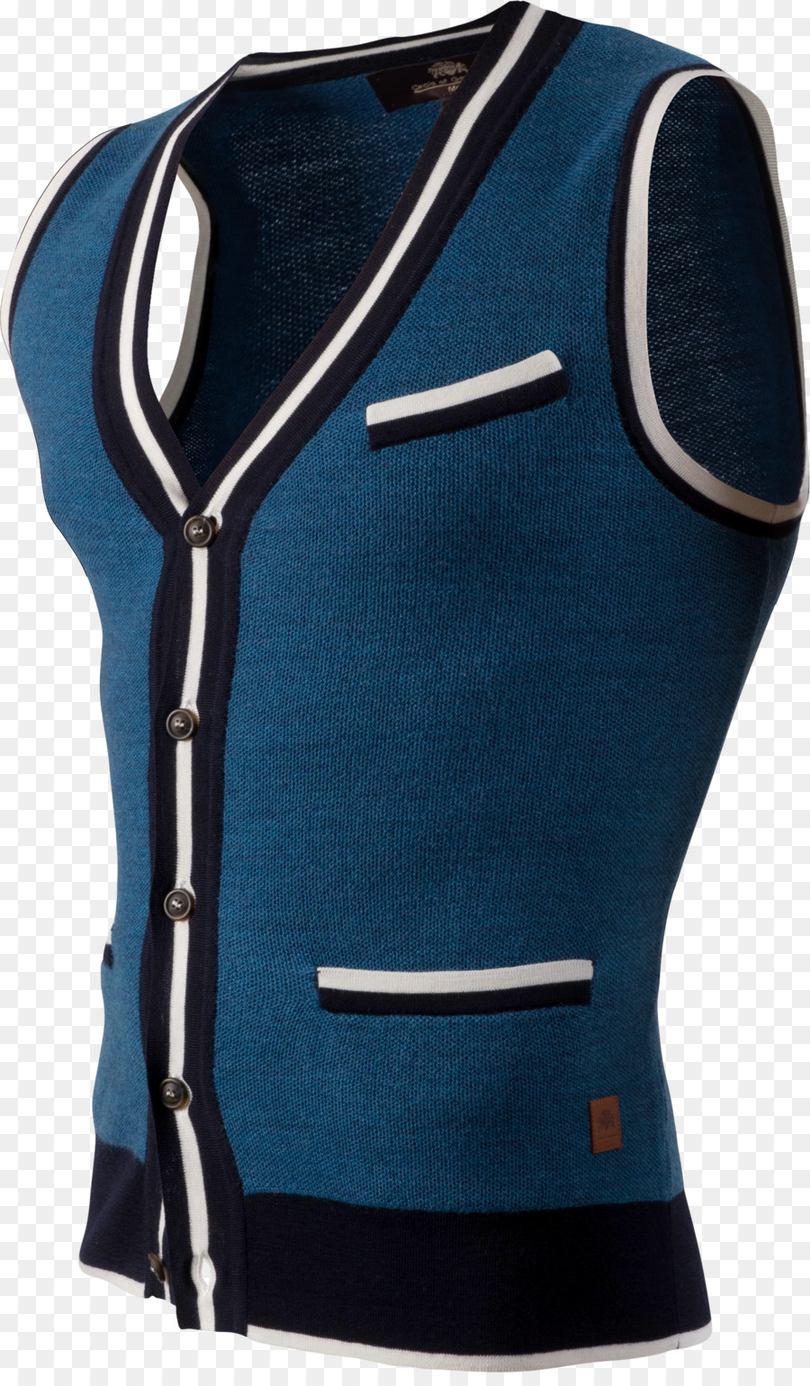 Gilets，Bleu De Cobalt PNG