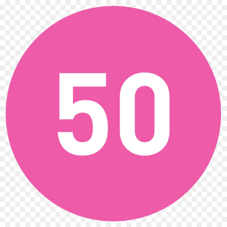 Numéro 50，Cinquante PNG