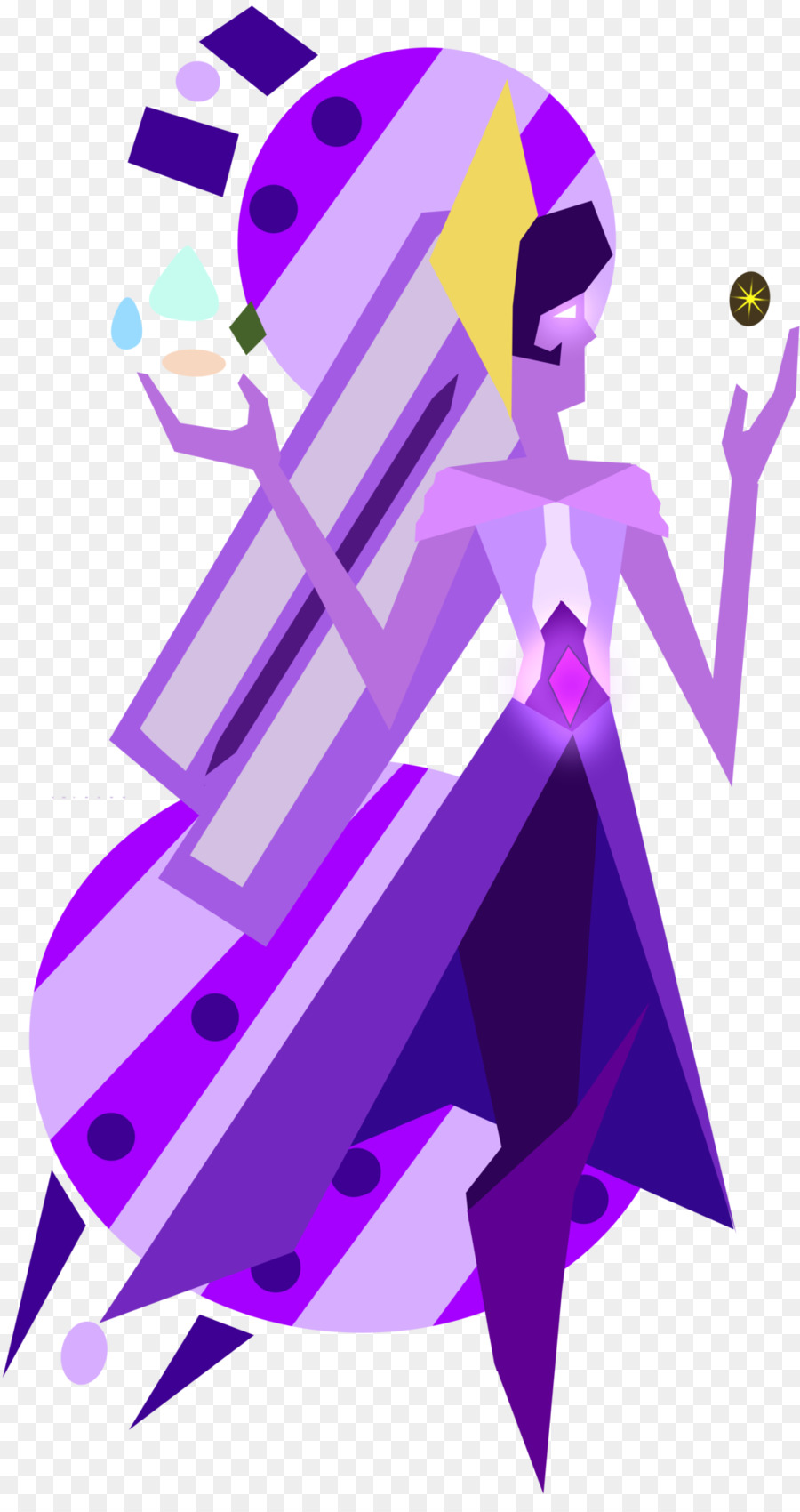 Violet，Diamant PNG