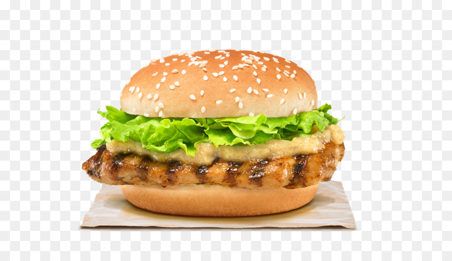 Sandwich Au Poulet，Burger King Sandwichs Au Poulet Grillé PNG