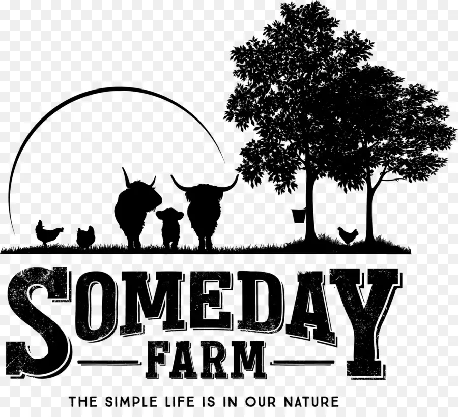 Logo De La Ferme Un Jour，Ferme PNG