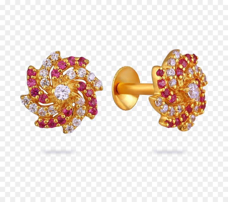 Rubis，Boucle D Oreille PNG