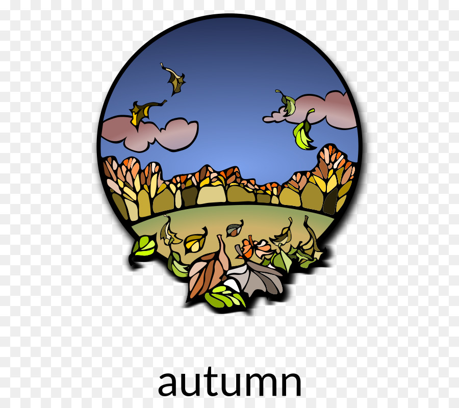 Scène D'automne，Feuilles PNG