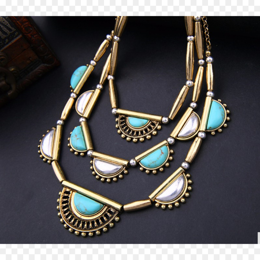 Turquoise，Collier PNG