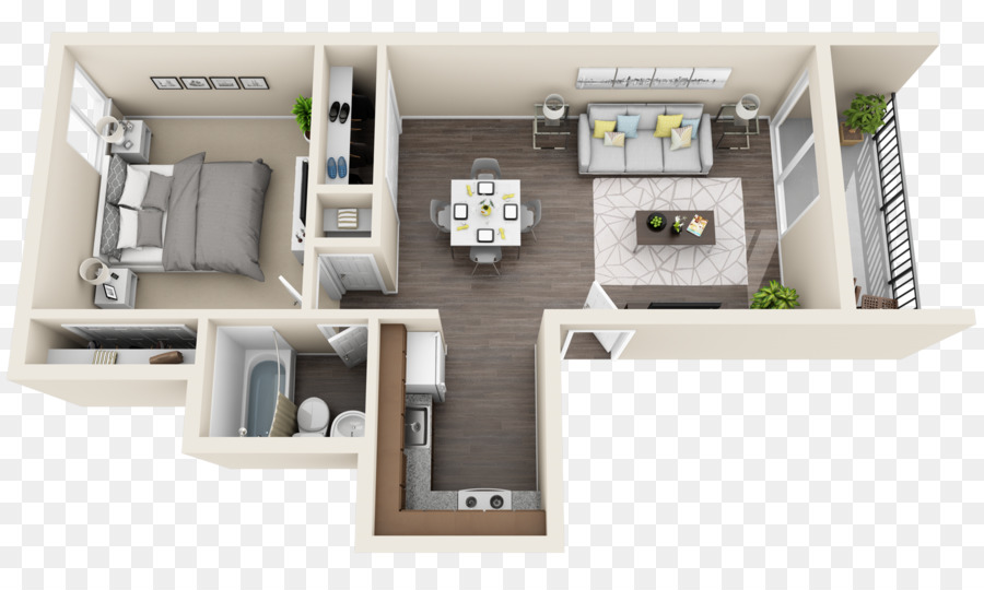 Disposition De L'appartement，Plan D'étage PNG