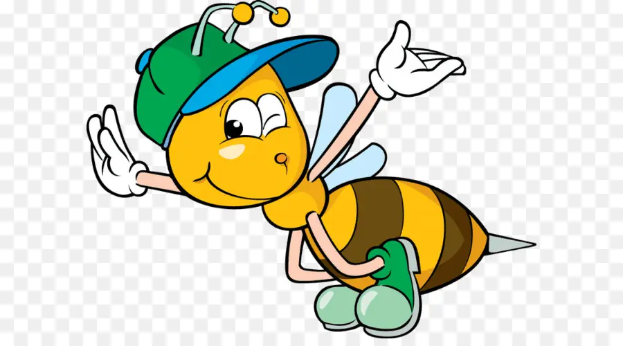 Abeille De Dessin Animé，Chapeau PNG