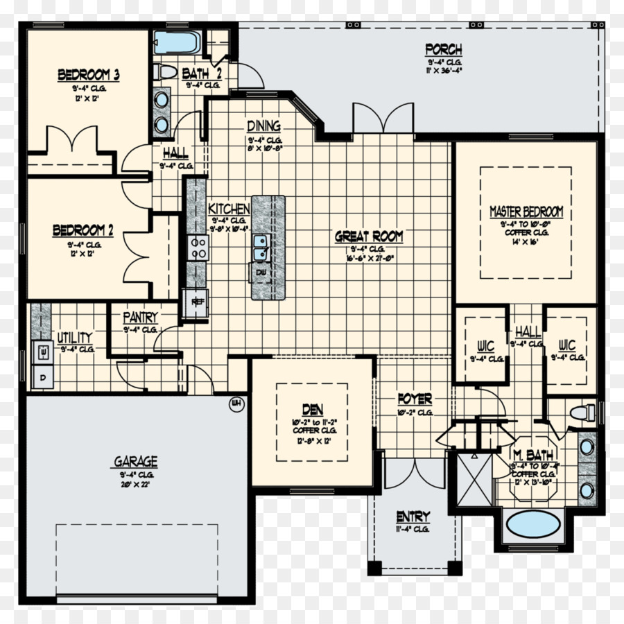 Plan D'étage，Maison PNG