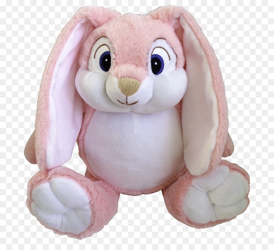 Peluche Lapin Rose，Animal En Peluche PNG