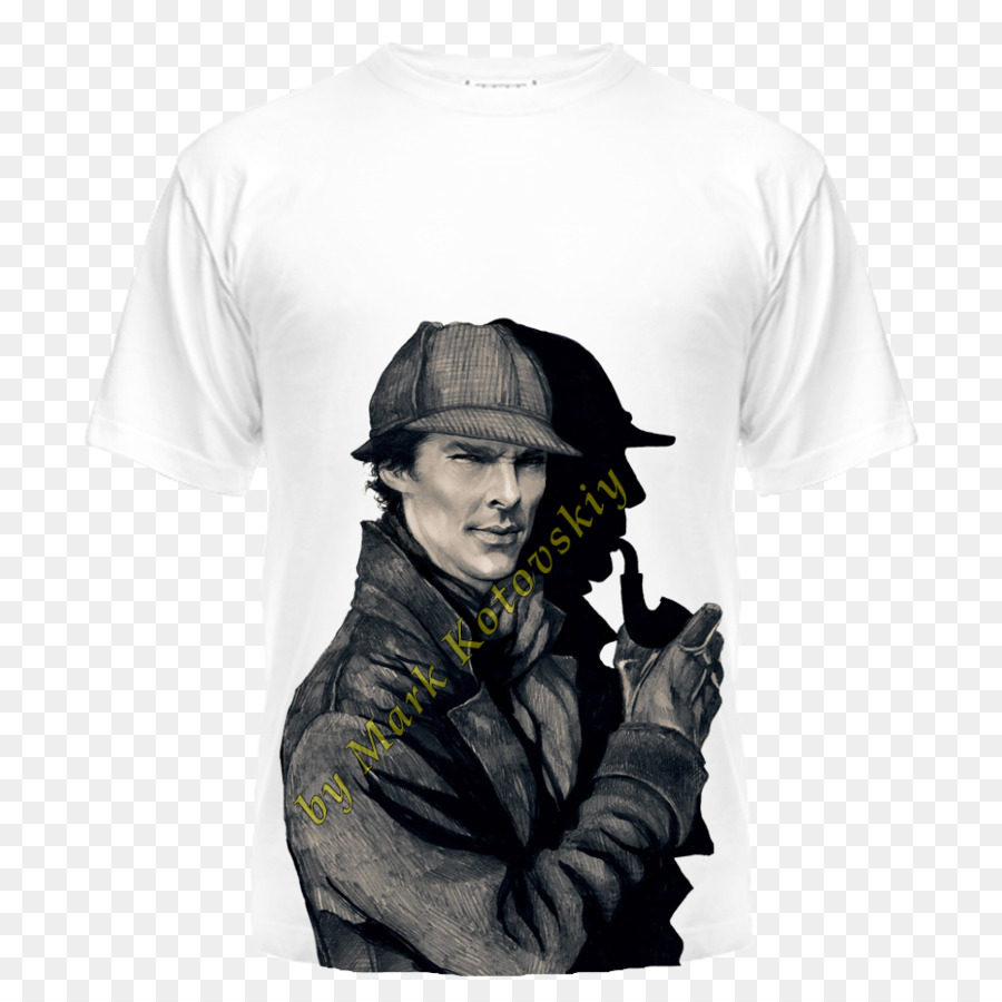 Tee Shirt Sherlock Holmes，Vêtements PNG