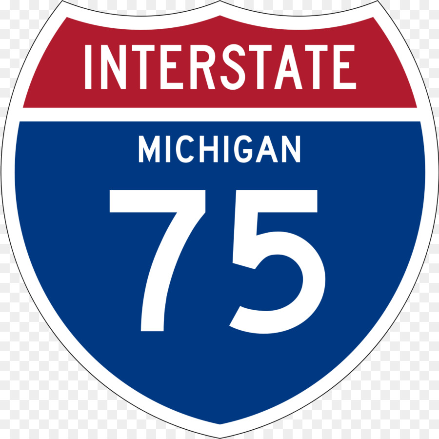 De L Interstate 75 Dans L Ohio，De L Interstate 75 Dans Le Michigan PNG