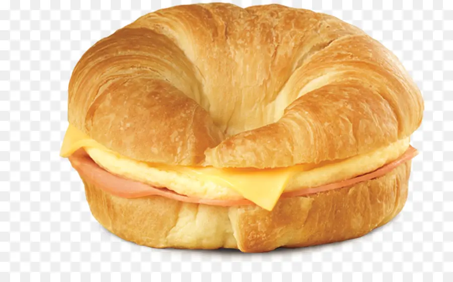 Croissant，Le Petit Déjeuner Sandwich PNG