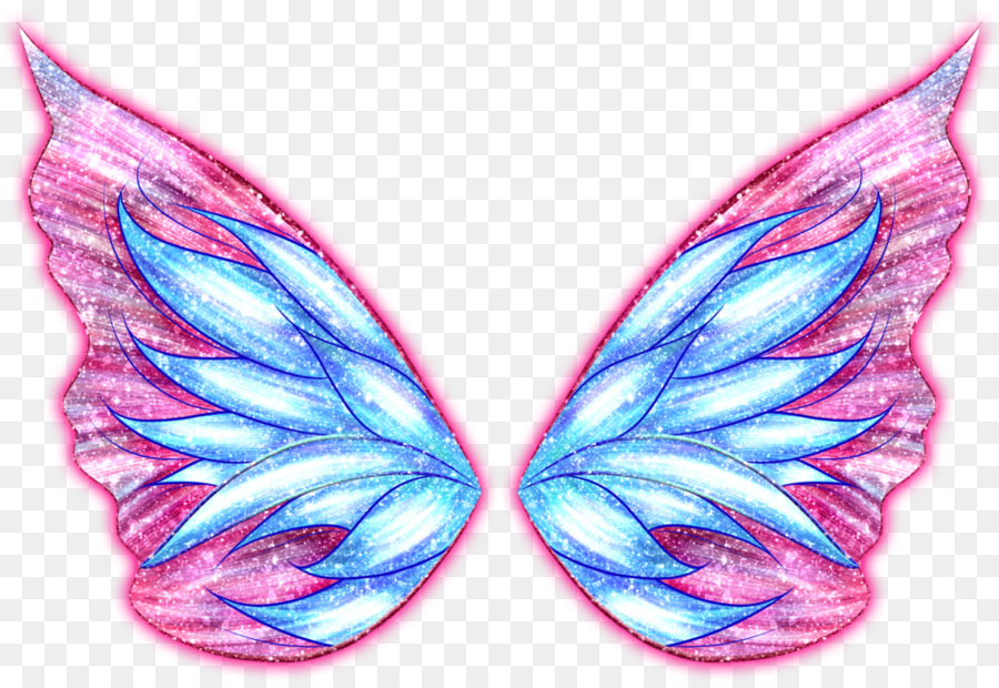 Ailes De Papillon Colorées，Nature PNG