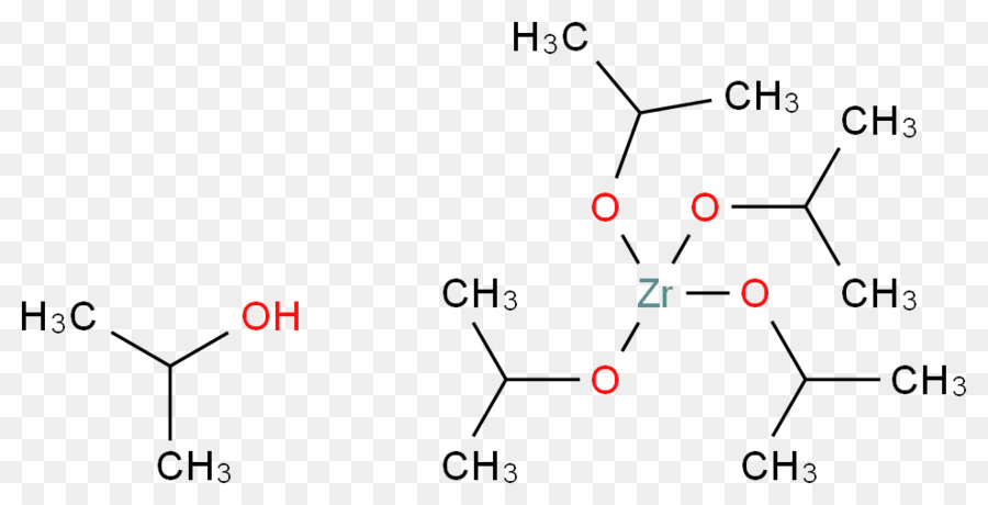 L Alcool Isopropylique，De Zirconium PNG