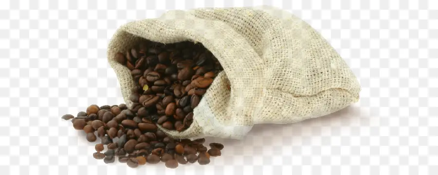 Café En Grains，Sac PNG