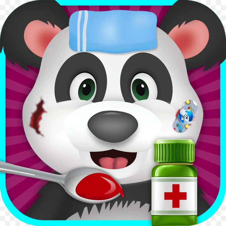 Docteur Panda，Dessin Animé PNG