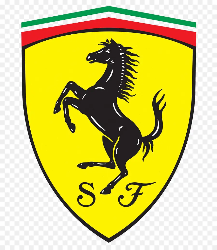 Logo Ferrari，Voiture PNG