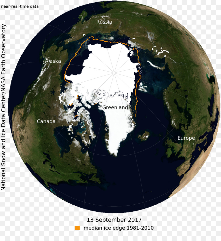 Océan Arctique，La Banquise Arctique PNG