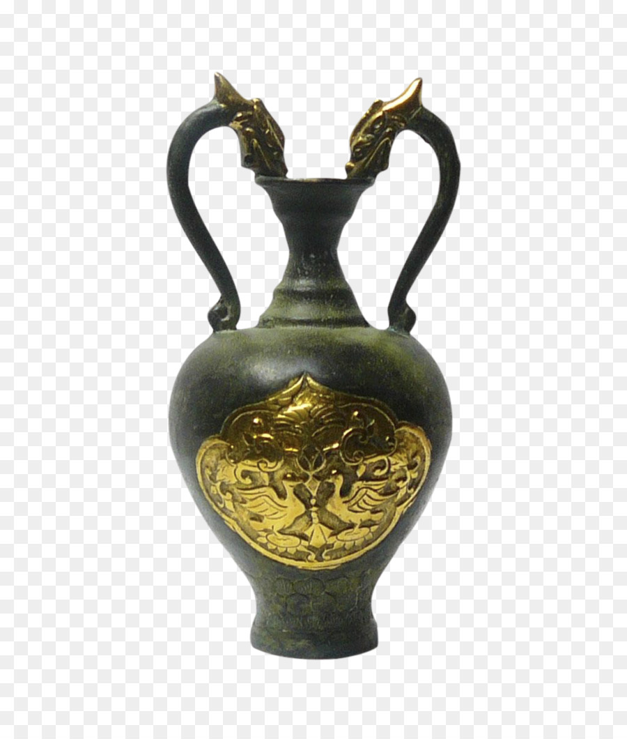 Vase，Bronze PNG