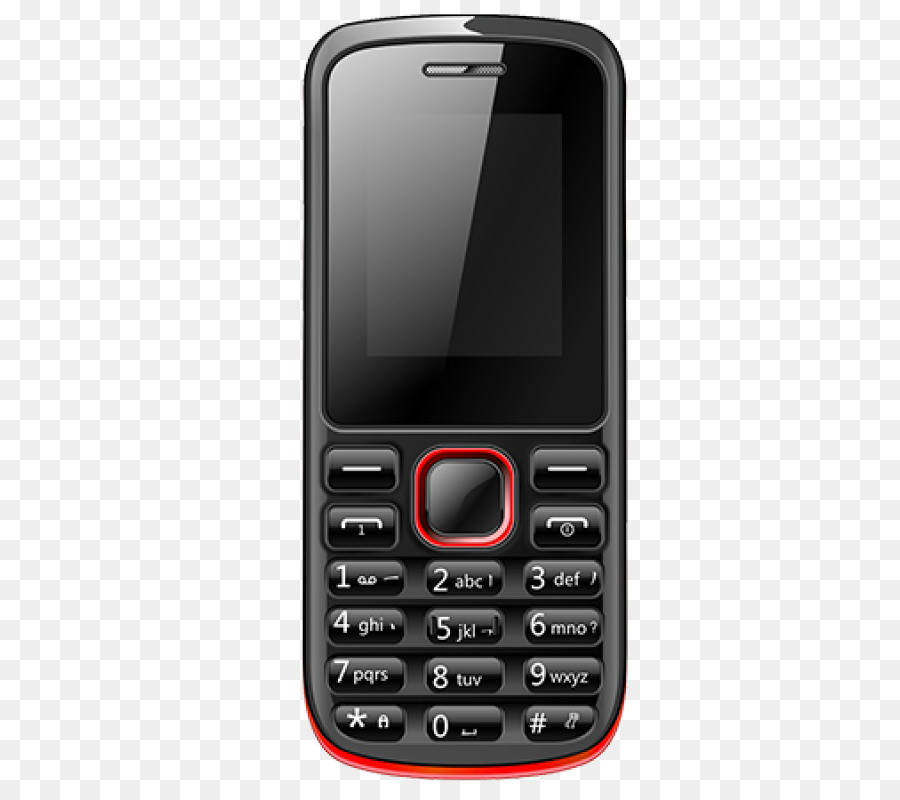 Téléphone Portable Rouge，Clavier PNG