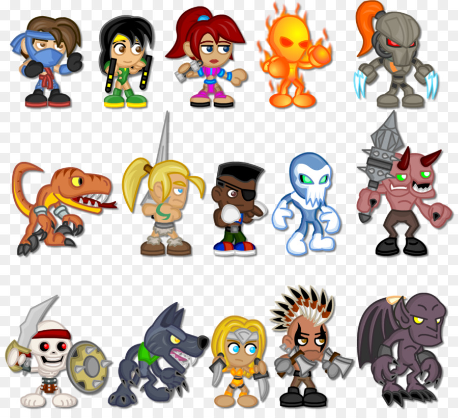 Personnages De Dessins Animés，Fantaisie PNG